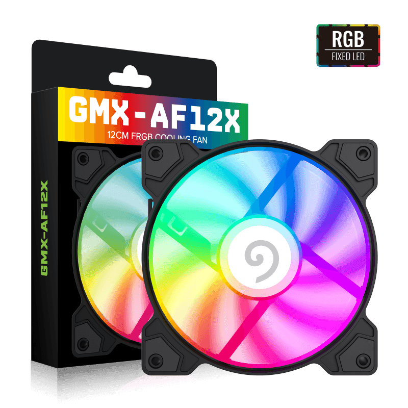 Gamemax Airforce AF12X 12CM FRGB PC Cooling FAN Gamemax Airforce AF12X 12CM FRGB PC Cooling FAN